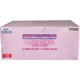 Bandai Namco Entertainment One Piece Card Game - Memorial Collection Extra Booster Box EB-01