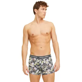 JACK & JONES JACABSTRACT TRUNKS 7 Pack bunt/grau/schwarz/weiß S