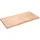 vidaXL Waschtischplatte Hellbraun 120x60x(2-4) cm Massivholz Behandelt