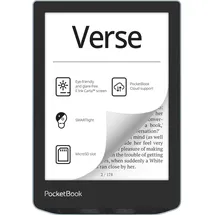 Pocketbook Verse (6", 8 GB), eReader, Schwarz