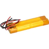 Akkuman Notleuchten Akku L2x2 Doppelpack 4,8V 800mAh AA Kabel 20cm