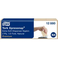 TORK Xpressnap Extra Soft Natur Spenderserviette N4, 1/2 falten,