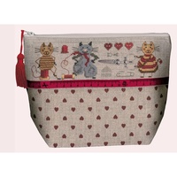 Le bonheur des dames Etui Kreuzstich Stickpackung