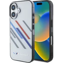 BMW iPhone 16 Hardcase grau