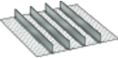 Trennwände FH 150 36x36E, 4-teilig