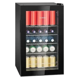 Bomann KSG 7287 Getränkekühlschrank (63 l, 740 mm hoch, Schwarz)
