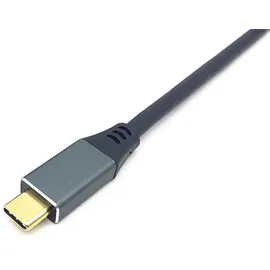 Equip USB-C zu HDMI Kabel 1,0 m Schwarz/Grau