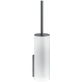 Keuco WC-Bürstengarnitur Edition 400 Schwarzchrom gebürstet (11564139000)
