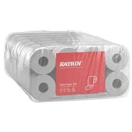 Katrin Toilettenpapier 400 2-lagig Recyclingpapier, 48 Rollen