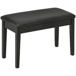 Homcom Klavierbank Holz Schwarz