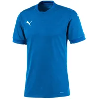 Puma Herren teamFINAL 21 Jersey T-shirt, Electric Blue Lemonade-Team