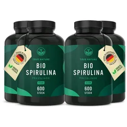 Bio Spirulina Presslinge - Spirulina Algen - Made in Germany 4x 600 St