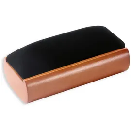 Dynavox Samt-Reinigungspuk SP120, Samtbürste zur Vinylreinigung in Holzoptik