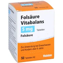 Blanco Pharma Folsäure Vitabalans 5 mg Tabletten
