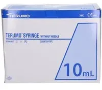 Terumo Seringues 10 ml sans aiguille Seringue(S) 100 pc(s)