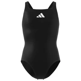 adidas Solid Small Logo Badeanzug Black / White 170    