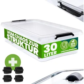 DEUBA Aufbewahrungsbox 39 x 16,5 x 58 cm 1-tlg. transparent