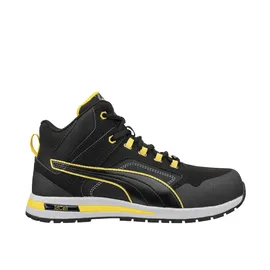 Puma Sicherheitsschuhe, SB Crosstwist Blk Mid Berufsschuhe (SB, 48)
