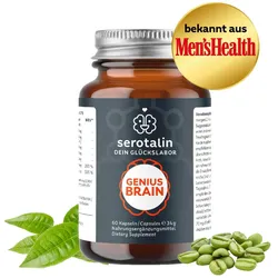 serotalin® Genius Brain Performance, Energie, Fokus & Gedächtnis | CDP-Cholin Kapseln 0,034 kg