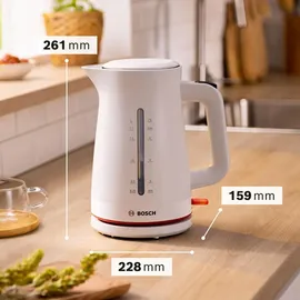 Bosch MyMoment TWK3M121 1,7 l Weiß
