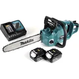 Makita DUC 355 RM2 Akku Kettensäge 36V ( 2x18V ) Brushless 35 cm + 2x 4,0 Ah Akku + Ladegerät