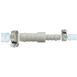 tecuro Schlauchverbinder reduziert Ø 10 mm x Ø 14 mm Nylon weiß