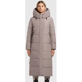 khujo Wintermantel greige XS