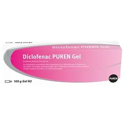 Diclofenac PUREN Gel - effektive Schmerzbehandlung 100 g
