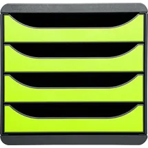 Exacompta 310725D Büro-Schubladenschrank grau,