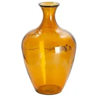 Gilde Dekoobjekt Glas Bodenvase Arturo amber Höhe 65cm