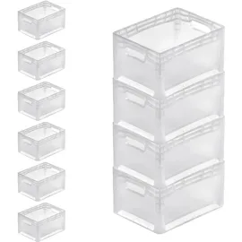 Proregal Eurobehälter LightLine 22 x 30 x 40 cm 10-tlg. transparent