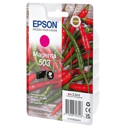 Epson 503 Original Druckerpatrone Magenta C13T09Q34010 Chilischoten-Tinte
