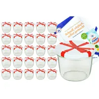 Mambocat 25er Set Sturzglas 230 ml To 82 Schleifendekor