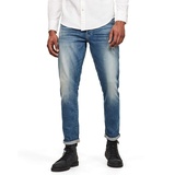 G-Star RAW Herren 3301 Regular Tapered Jeans, Blau (vintage azure 51003-C052-A802), 36W / 38L