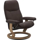 Stressless Stressless® Relaxsessel »Consul«, mit Classic Base, Größe S, Gestell Eiche, braun