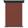 vidaXL Seitenmarkise 120 x 250 cm Braun Polyester