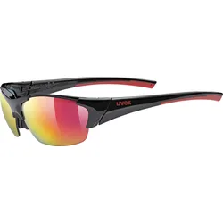 Uvex Blaze III set black red red one size