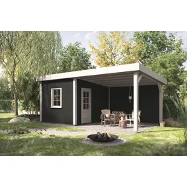 Alpina Wetterschutzfarbe Schwarz 2,5 l