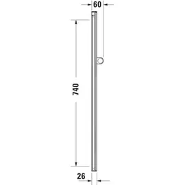 Duravit Brausestange UV0600005005,