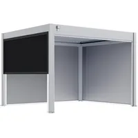 Paragon Outdoor Seitenteil für Pergola Grand Tuscan 10 Grau