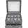Windrose Uhrenbox Tempora Aufbewahrung Ø max.40 mm Grau