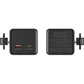 Krüger&Matz PowerBank 20000mAh Li-pol 65W mit QC-Funktion und PD KM0914