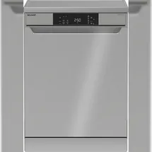 Sharp QW-NA1CF47DS Stand-Geschirrspüler (freistehend, 598 mm, Silber)