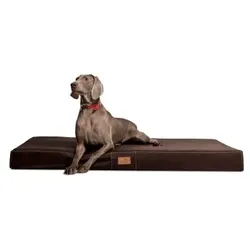 Tierlando ® HUGO Ortho Plus Orthopädische Hundematratze braun 1,2 m, 13 cm, 90 cm