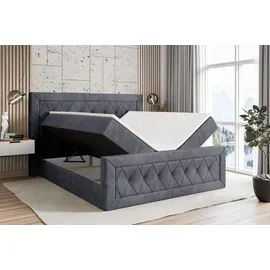 altdecor NOEL-Z 180 x 200 cm H4 Dunkelgrau