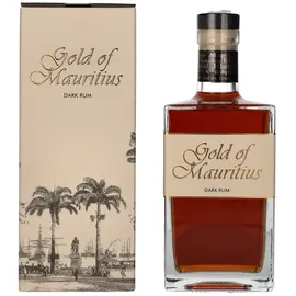 Gold of Mauritius Dark Rum 40% vol 0,7 l Geschenkbox