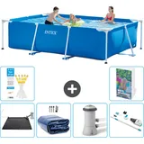 Rechteckiger Frame Pool - 300x200x75 Cm - 7-teilig  S82