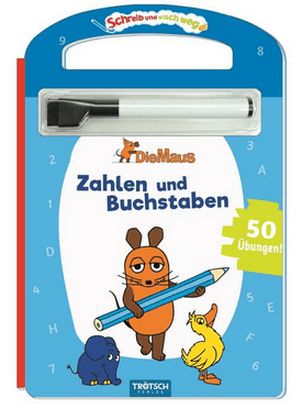 Zahlen und Buchstaben - Die Maus - Lernbuch mit 50 Übungen