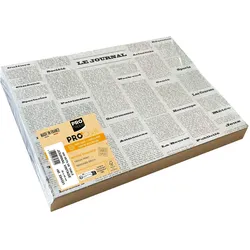 Pronappe 334321I Schachtel mit 400 Dekor-Tischsets, geprägtes Recyclingpapier 80g, Journal Vintage - Format 30x40cm - Weinlese-Tagebuch