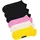 Happy Socks Sneakersocken 6er Pack Schwarz/Pink/Weiß/Gelb 36-40